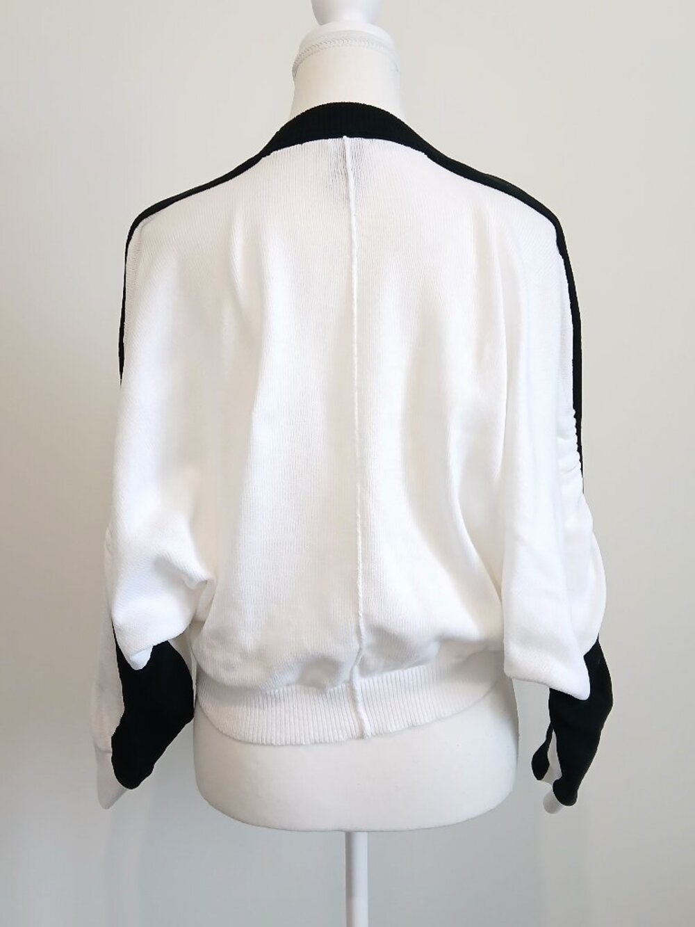 Anthropologie Maeve Dolman Sleeve Crew-Neck Color-Blocked Sweater Size XS - Picture 7 of 11